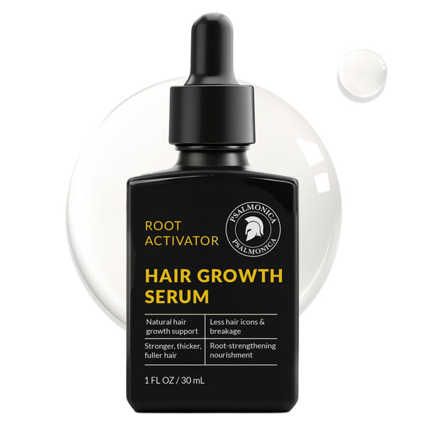 Hair Growth Serum: Root Activator Scalp Treatment for Hair Loss & Regrowth with Rosemary Oil - Botanical DHT Blocker Hair Thickening Formula for Thinning Hair - for Women & Men (1 Fl Oz (Pack of 1))