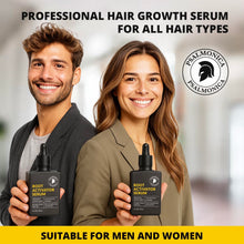 Load image into Gallery viewer, Hair Growth Serum: Root Activator Scalp Treatment for Hair Loss &amp; Regrowth with Rosemary Oil - Botanical DHT Blocker Hair Thickening Formula for Thinning Hair - for Women &amp; Men (1 Fl Oz (Pack of 1))