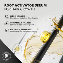 Load image into Gallery viewer, Hair Growth Serum: Root Activator Scalp Treatment for Hair Loss &amp; Regrowth with Rosemary Oil - Botanical DHT Blocker Hair Thickening Formula for Thinning Hair - for Women &amp; Men (1 Fl Oz (Pack of 1))