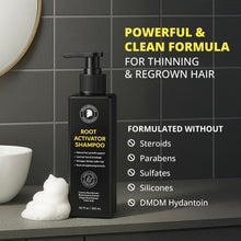 Load image into Gallery viewer, Root Activator Shampoo for Men: Hair Growth Shampoo for Hair Loss and Thinning Hair - Hair Loss Regrowth Shampoo for Men Women (Refreshing Scent)