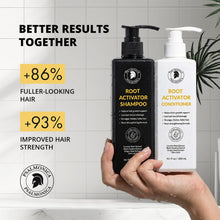 Load image into Gallery viewer, Hair Growth Shampoo and Conditioner Set: Sulfate Free Hair Growth Root Activator Thickening Shampoo for Hair Loss and Thinning Hair - Hair Loss RegrowthTreatments for Women Men