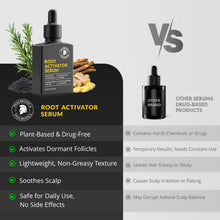 Load image into Gallery viewer, Hair Growth Serum: Root Activator Scalp Treatment for Hair Loss &amp; Regrowth with Rosemary Oil - Botanical DHT Blocker Hair Thickening Formula for Thinning Hair - for Women &amp; Men (1 Fl Oz (Pack of 1))