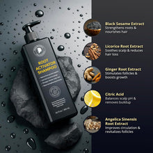 Load image into Gallery viewer, Root Activator Shampoo for Men: Hair Growth Shampoo for Hair Loss and Thinning Hair - Hair Loss Regrowth Shampoo for Men Women (Refreshing Scent)