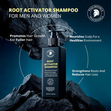 Load image into Gallery viewer, Root Activator Shampoo for Men: Hair Growth Shampoo for Hair Loss and Thinning Hair - Hair Loss Regrowth Shampoo for Men Women (Refreshing Scent)